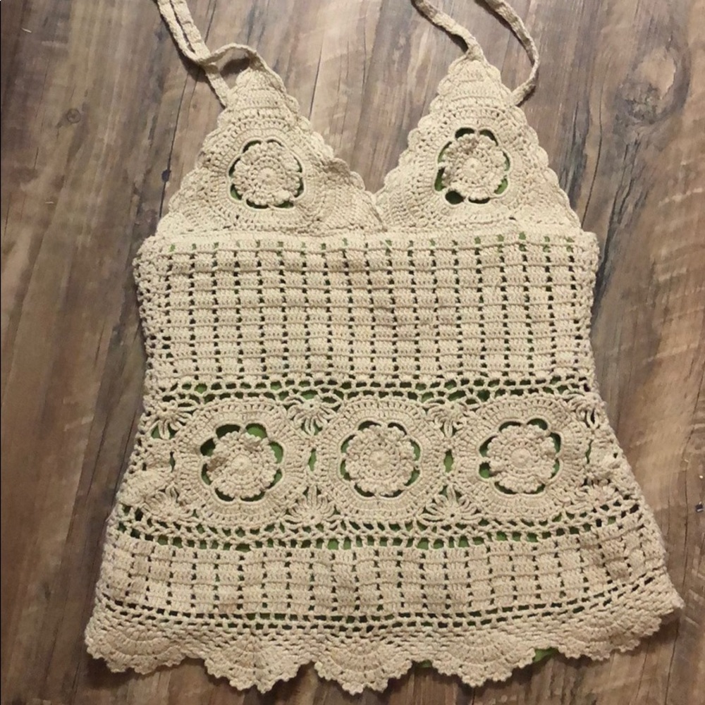Crochet tank top